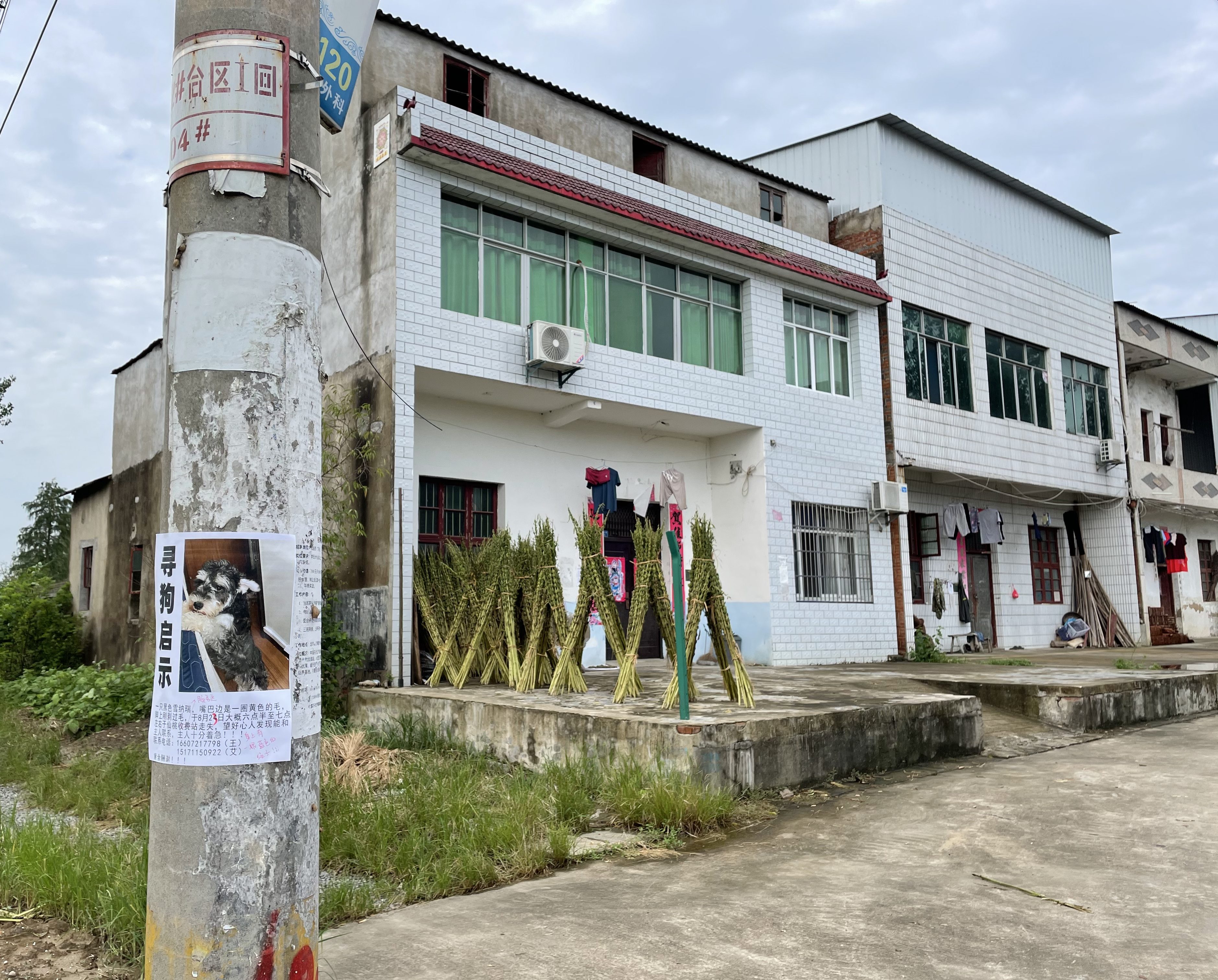 This is a photo of some homes in Xiantao, Hubei, China.